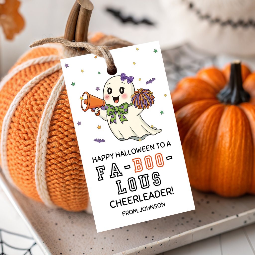 Halloween Cheerleader Tag