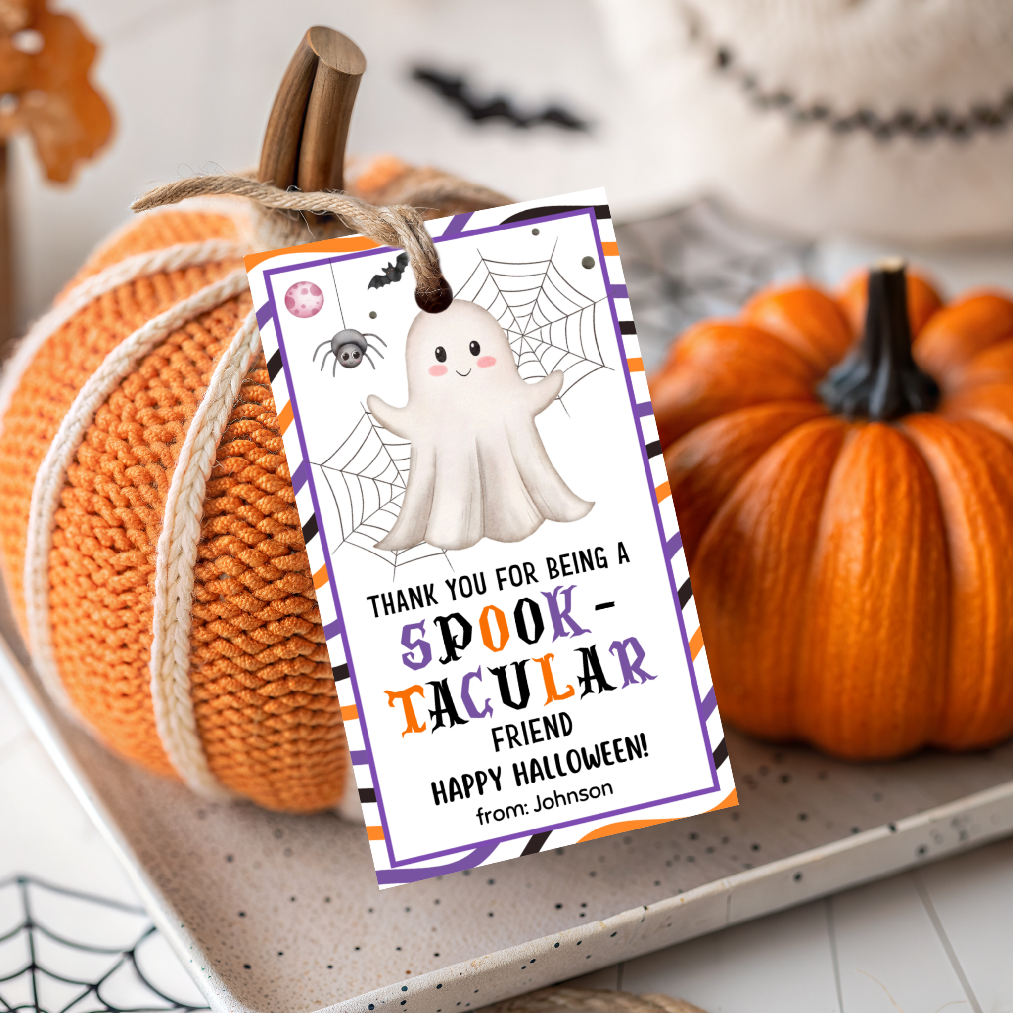 Ghost Treat Tag