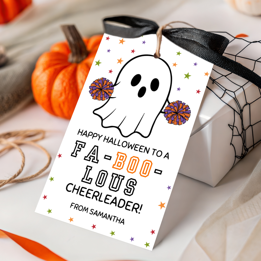 Halloween Cheerleader Tag