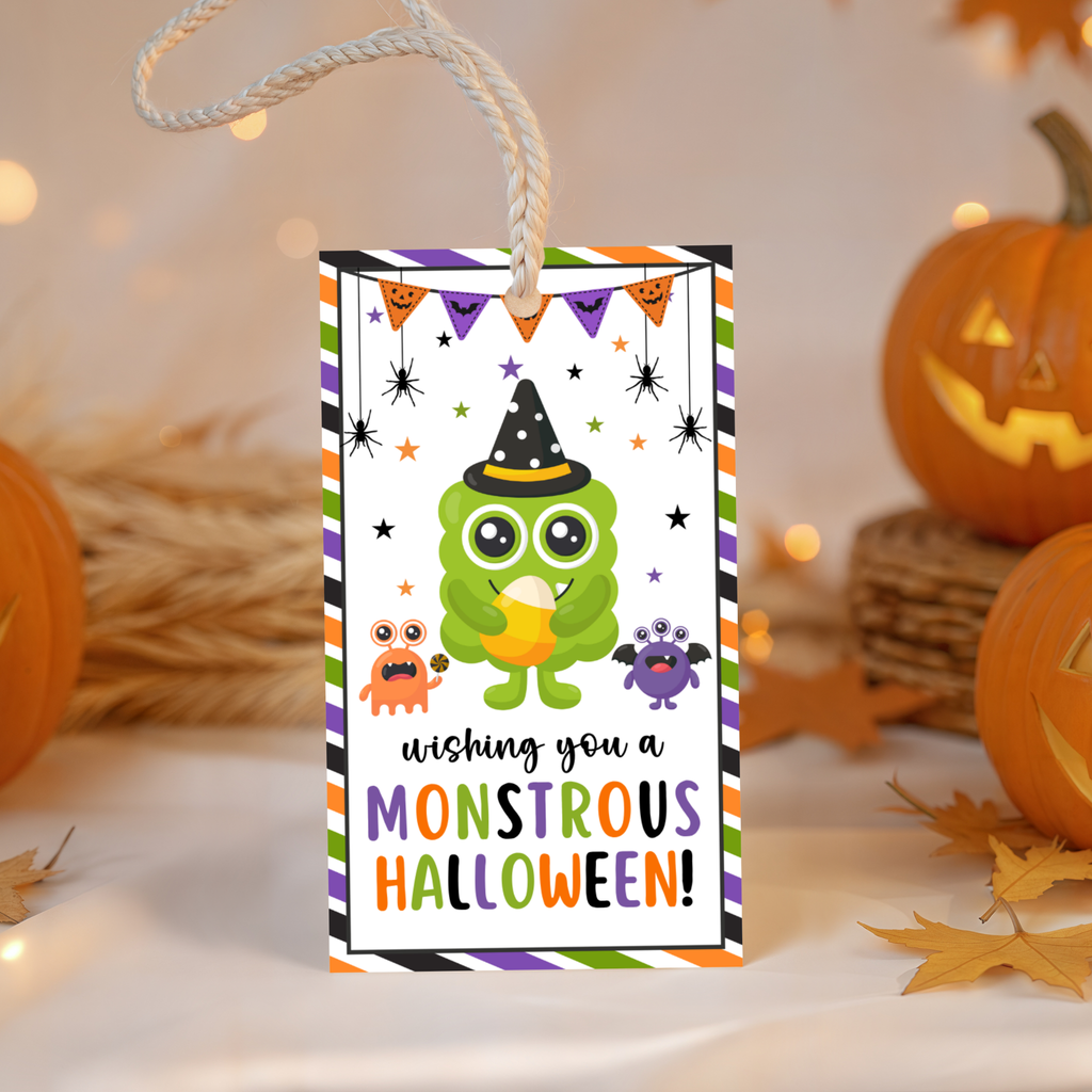 Monster Halloween Tag