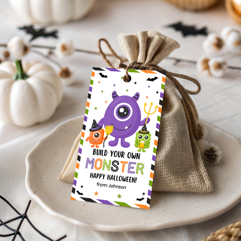 BYO Monster Halloween Tag