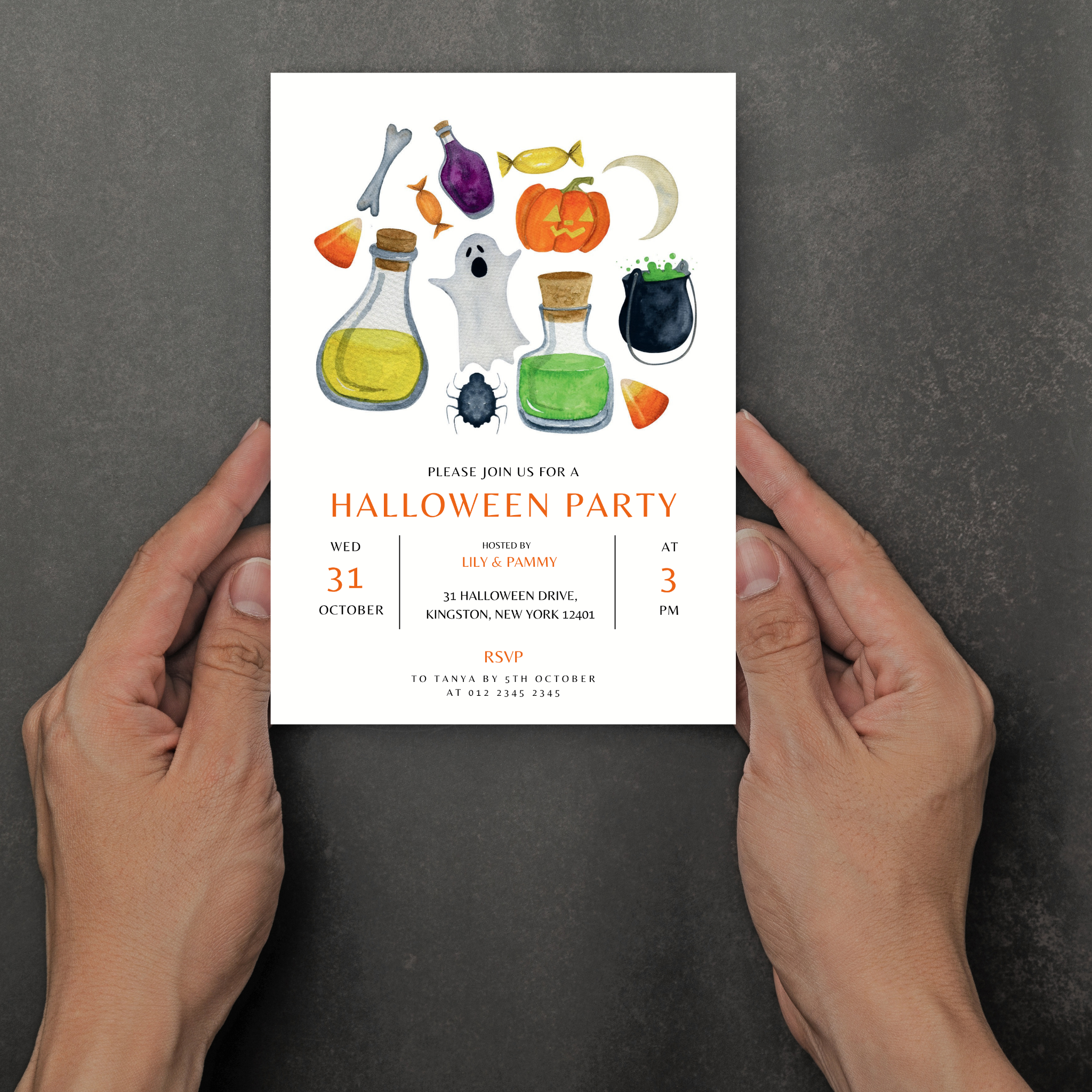Halloween Party Invitation