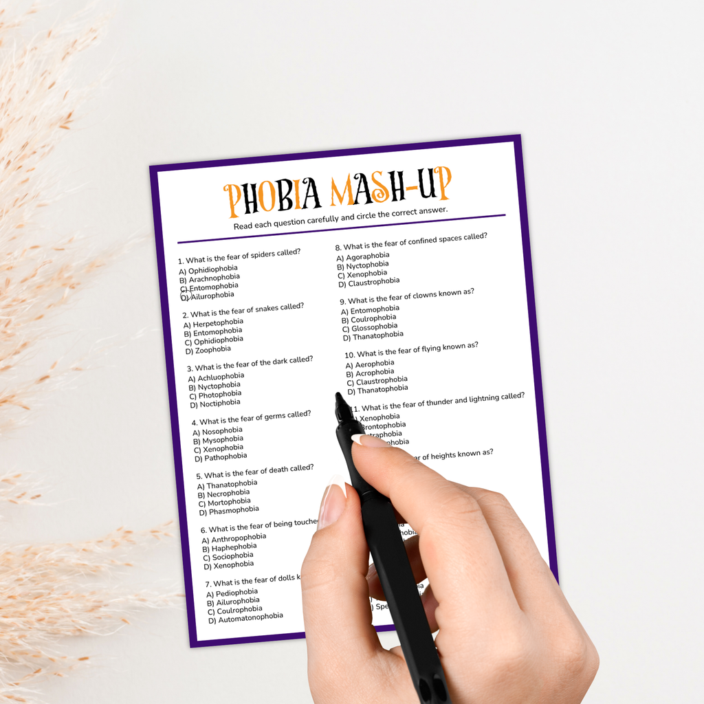 Halloween Trivia Game Bundle