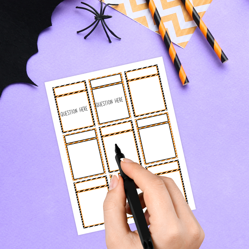 Halloween Name 3 Game