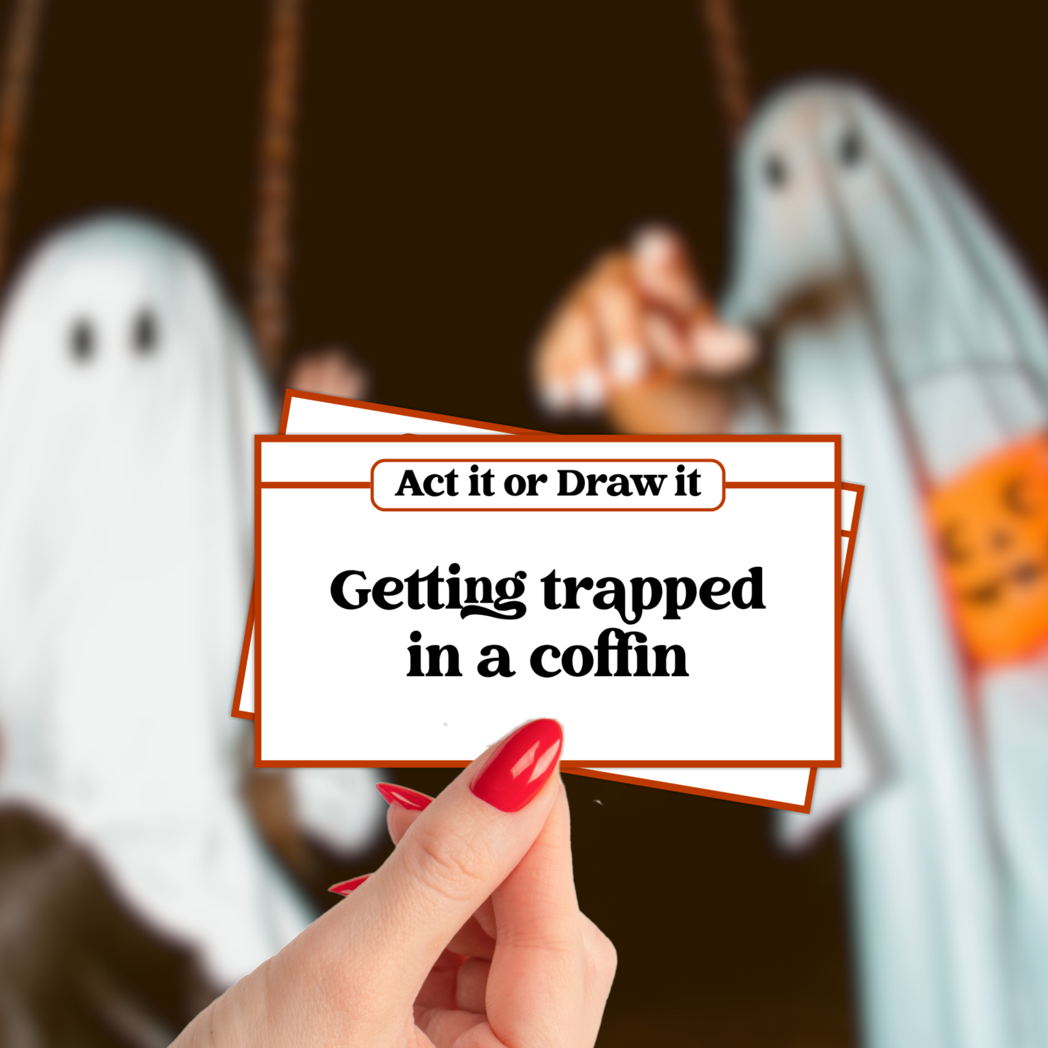 Halloween Act It or Draw It