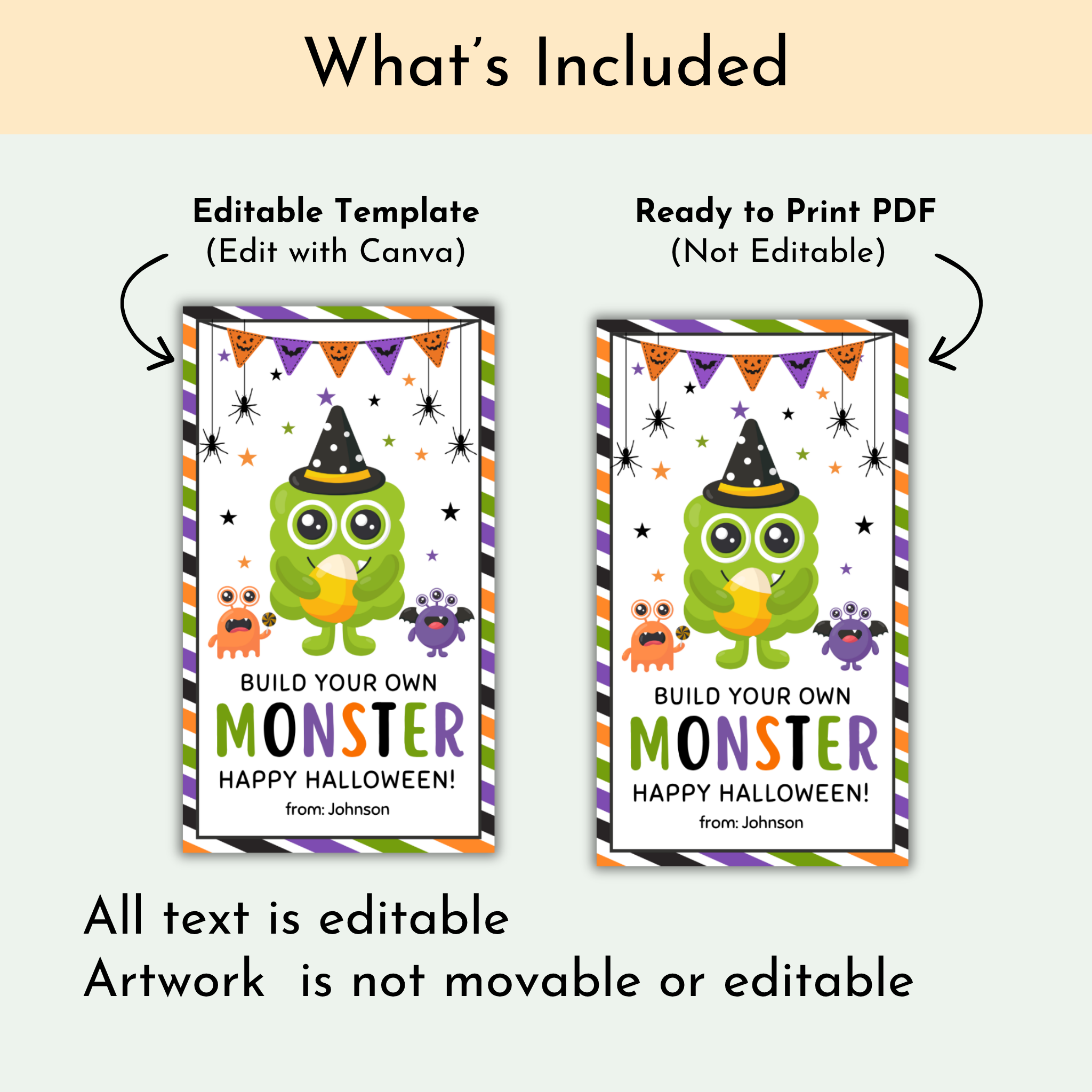 BYO Monster Halloween Tag 2