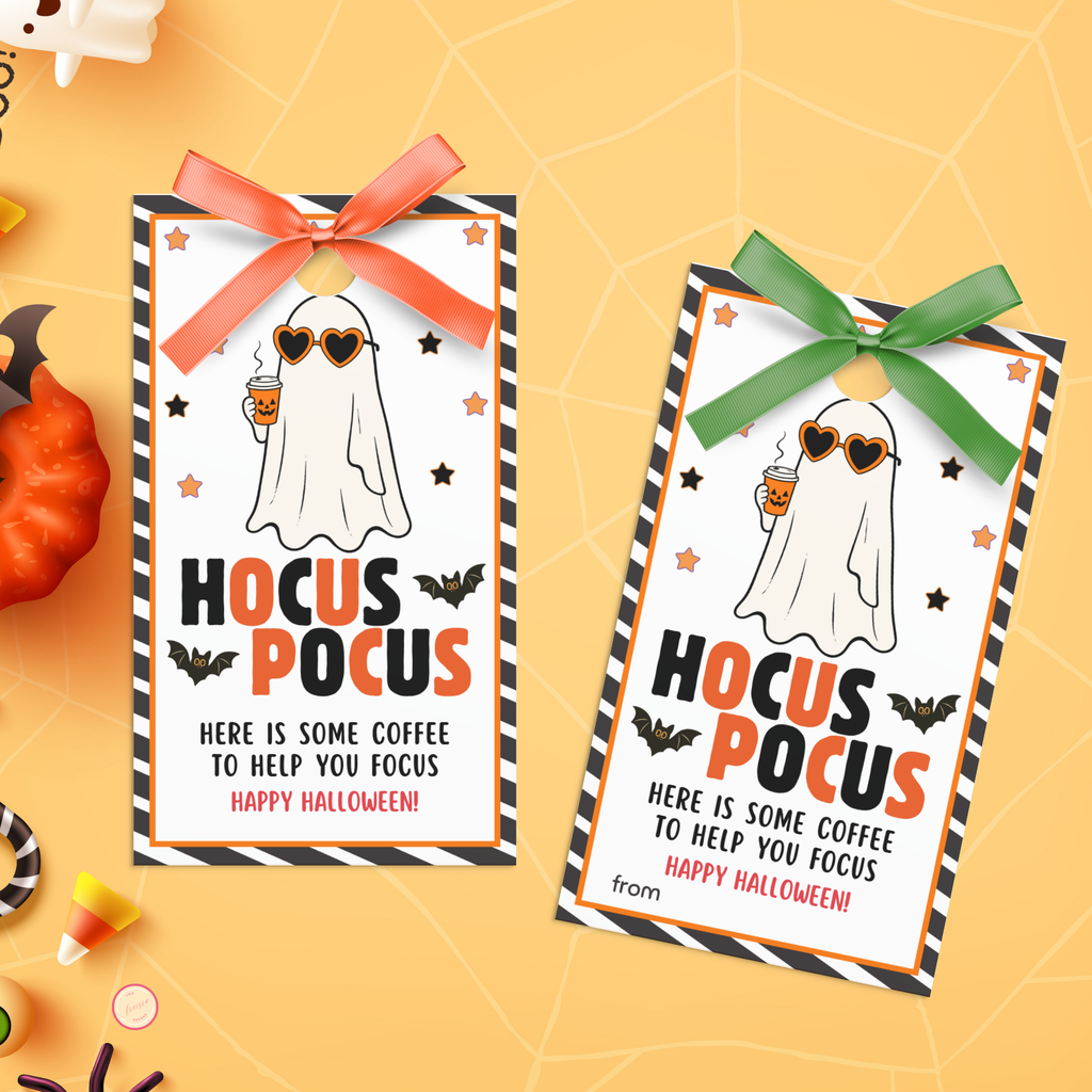 Halloween Coffee Tag