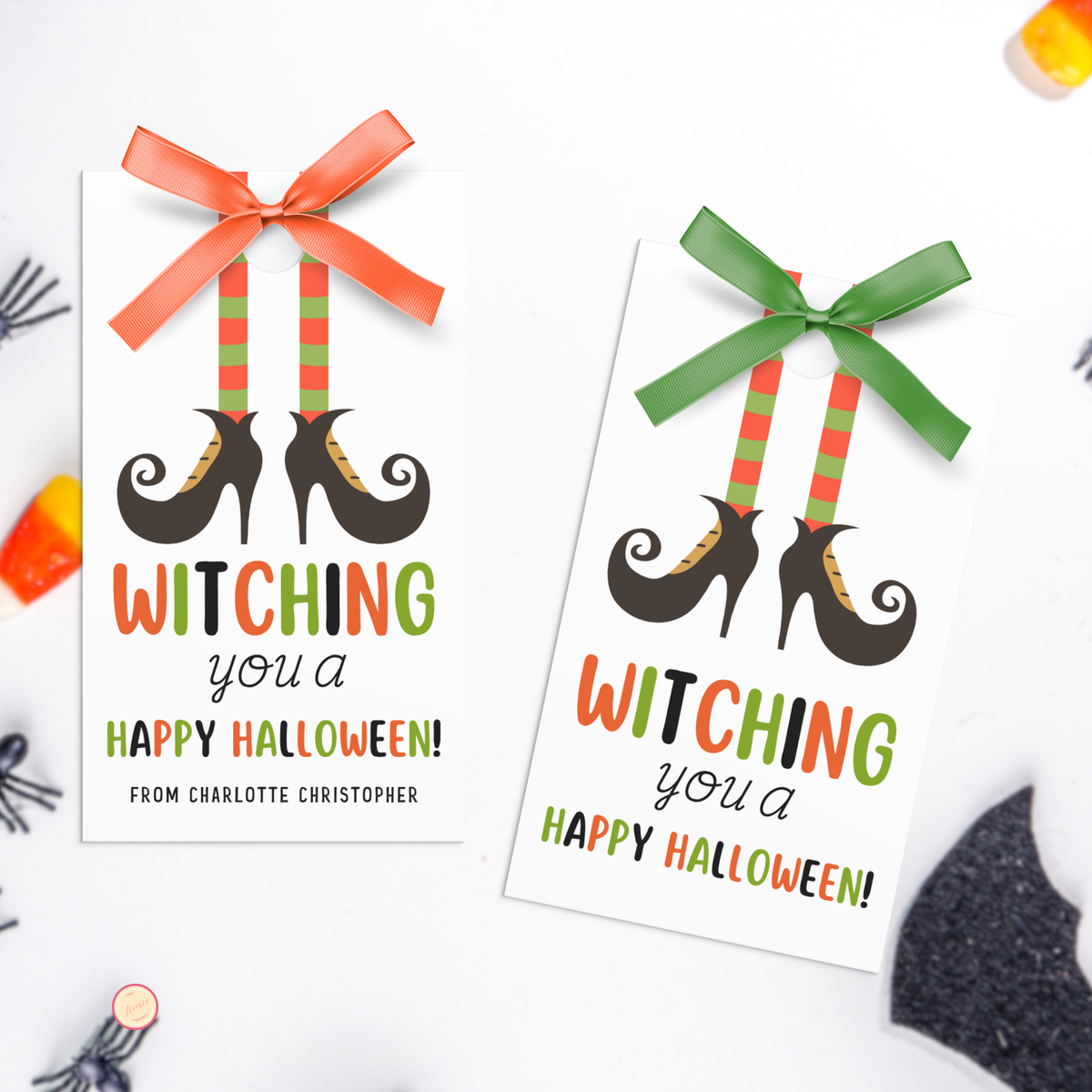 Witch Gift Tag - Halloween