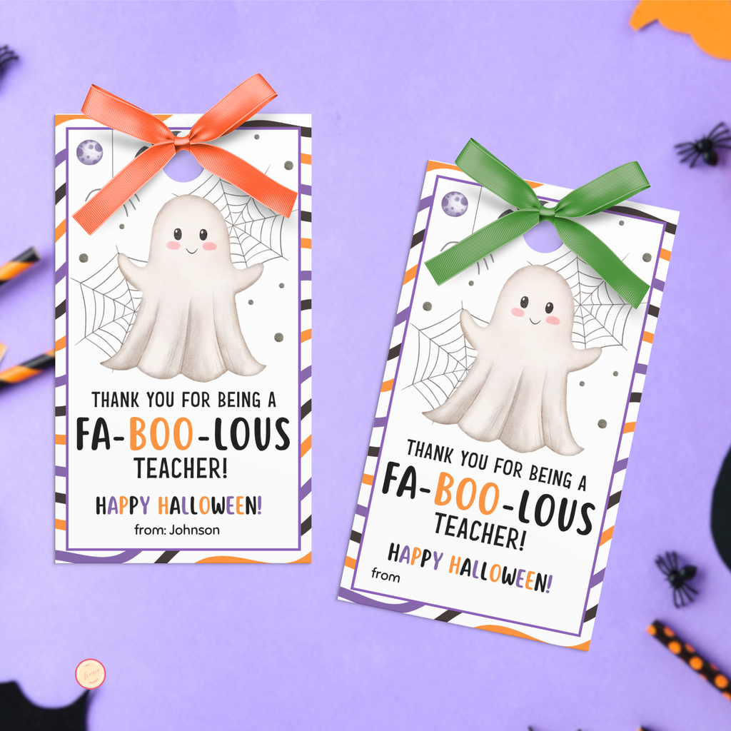 Halloween Teacher Treat Tag
