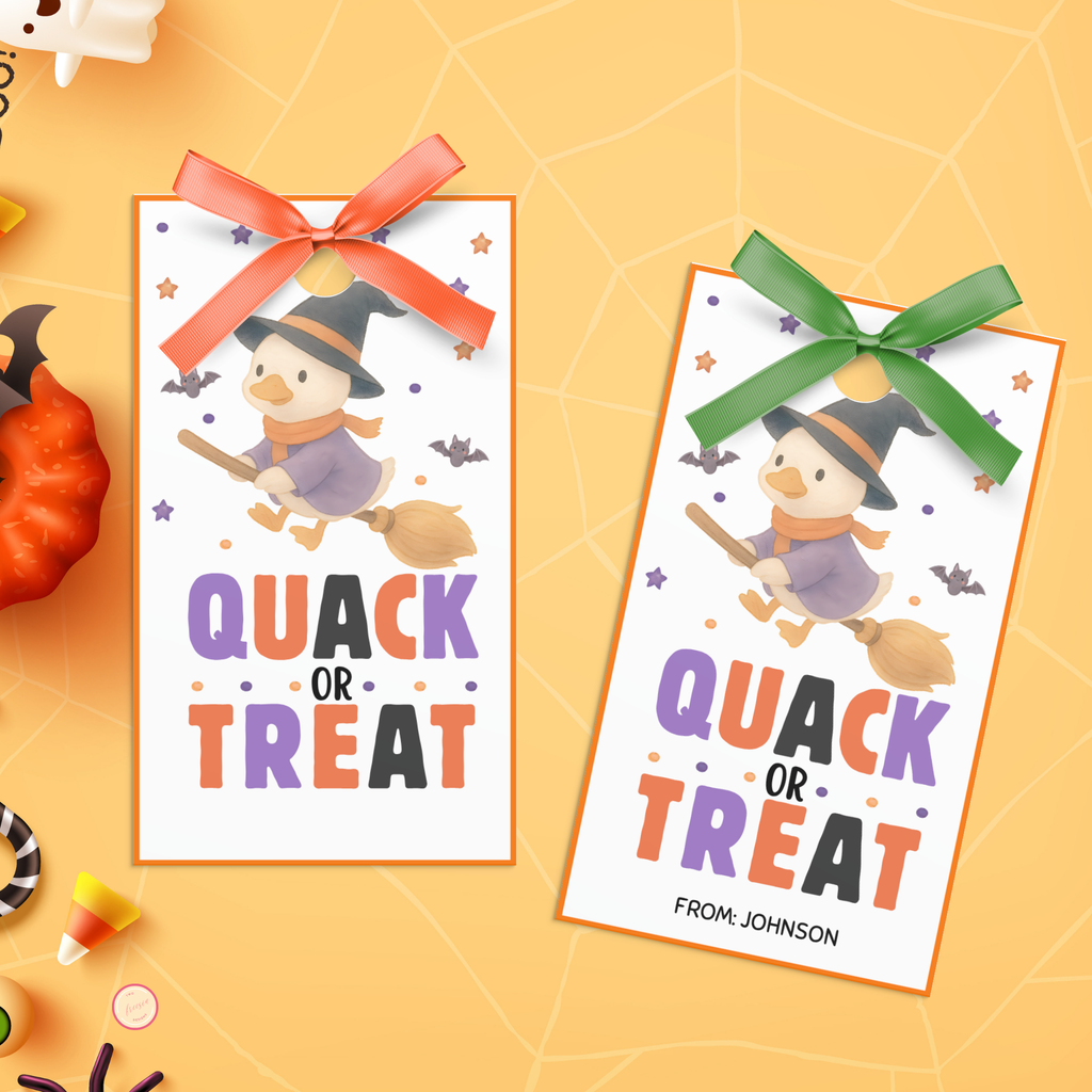 Halloween Rubber Duck Tag