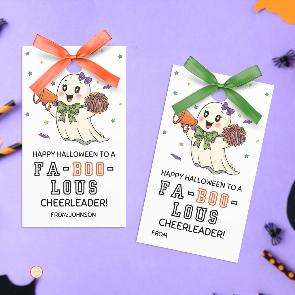 Halloween Cheerleader Tag
