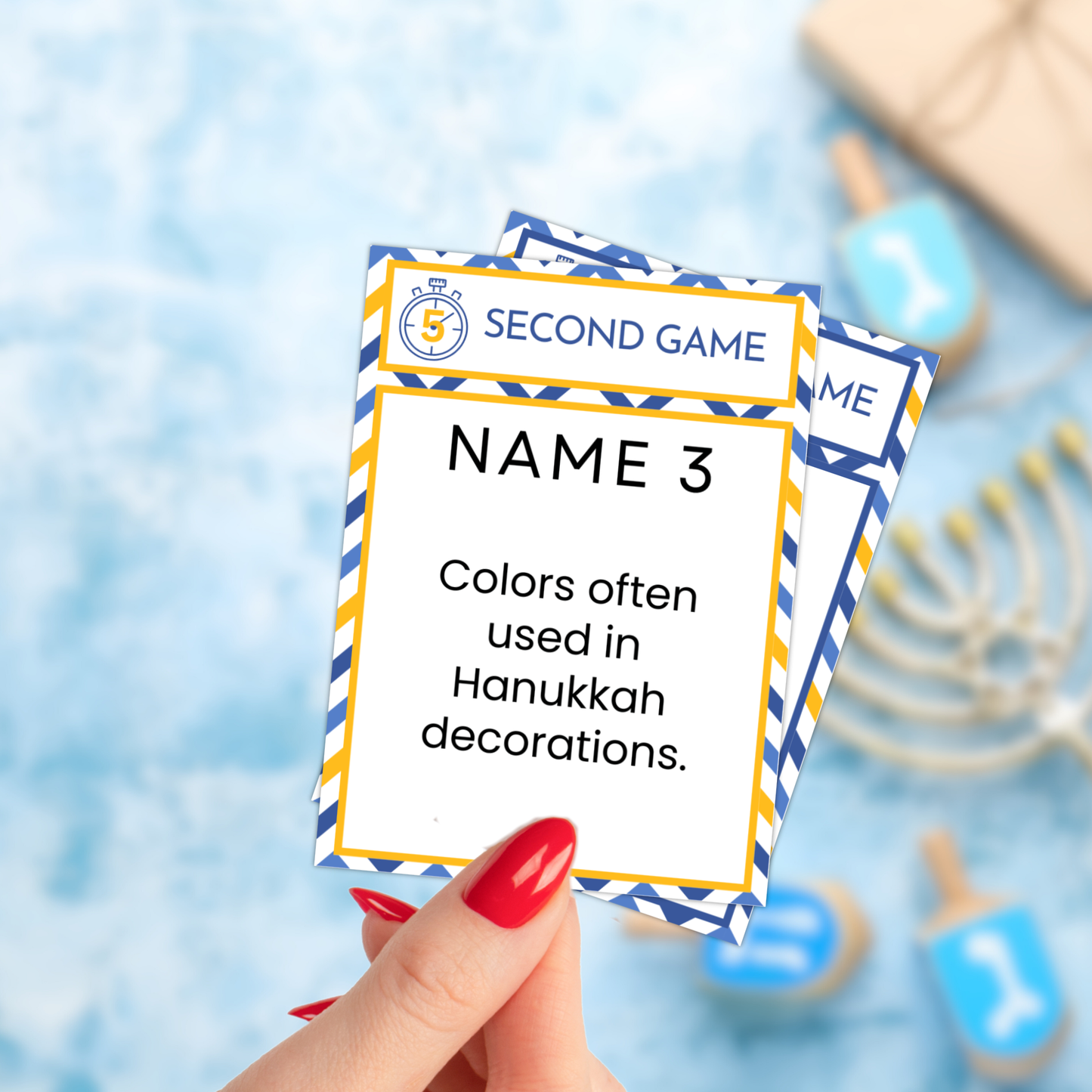 Hanukkah 5 Second Game