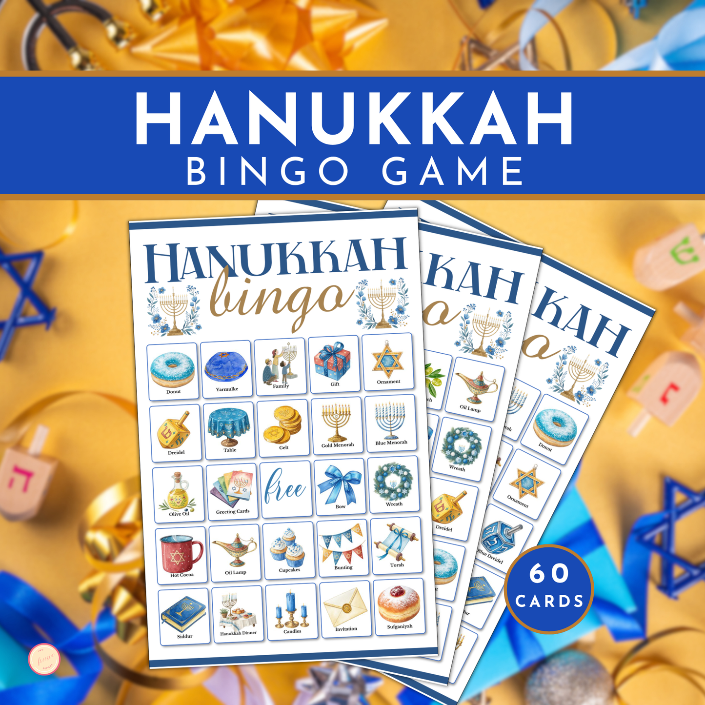 Hanukkah Bingo Game
