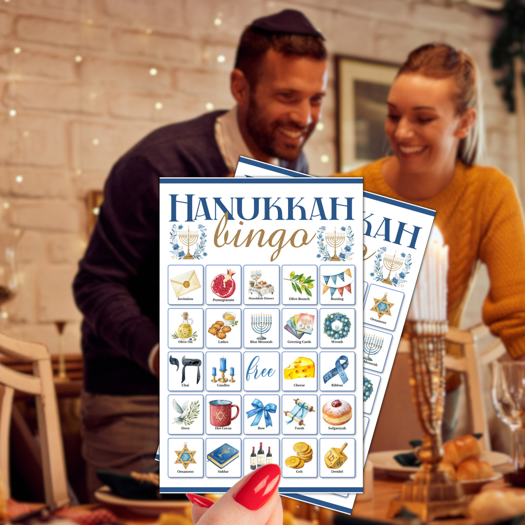 Hanukkah Bingo Game