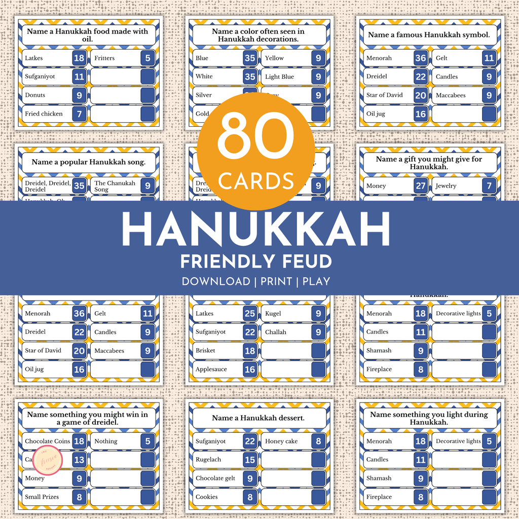 Hanukkah Friendly Feud