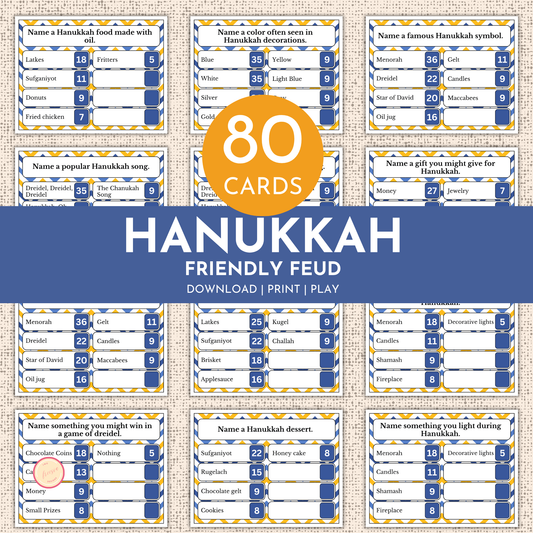 Hanukkah Friendly Feud