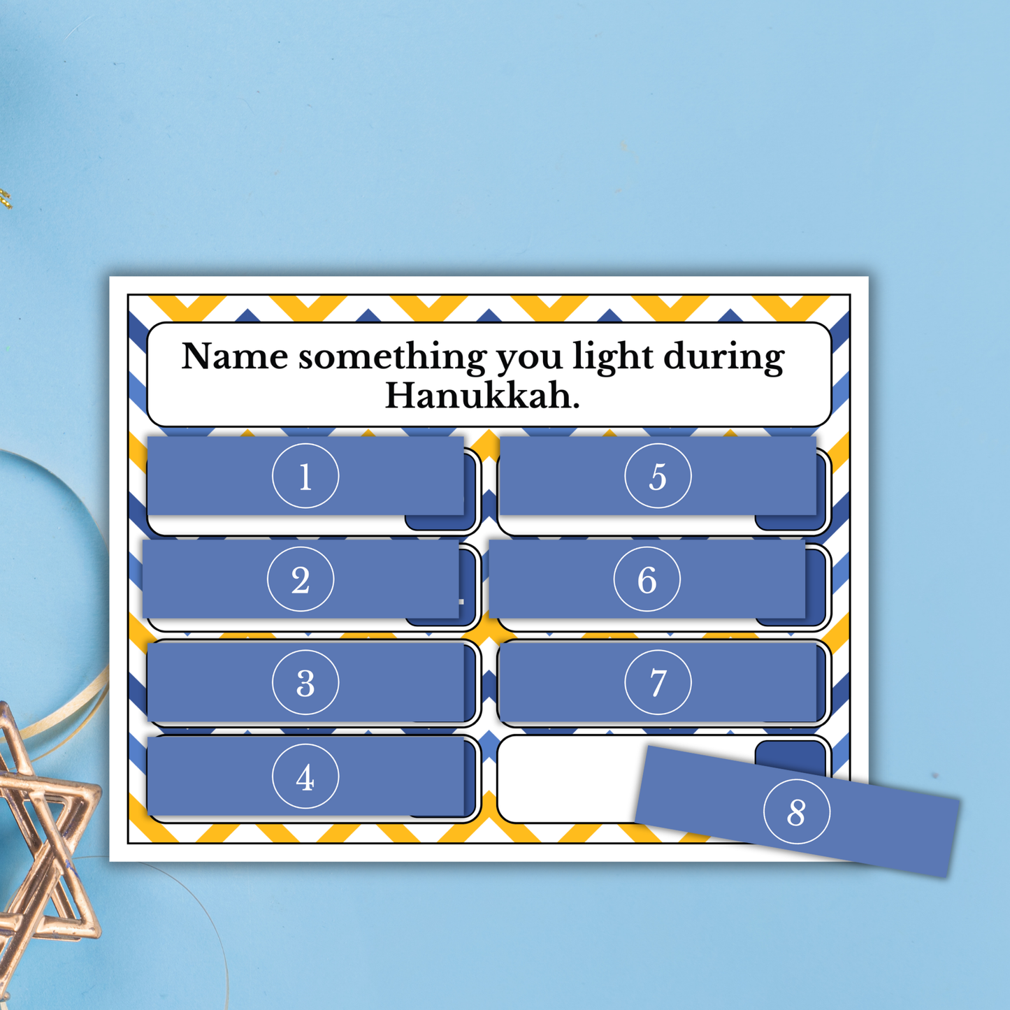 Hanukkah Friendly Feud