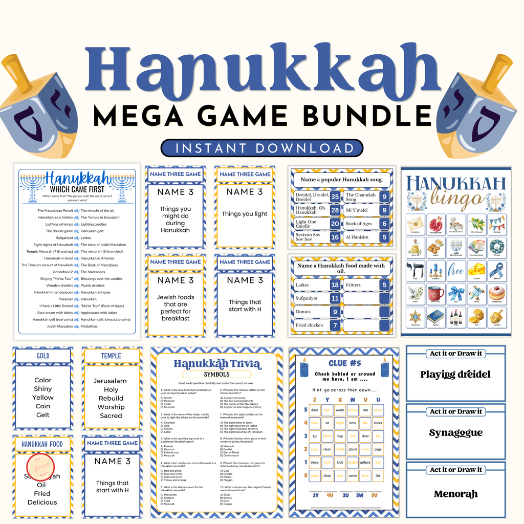 Hanukkah Mega Game Bundle