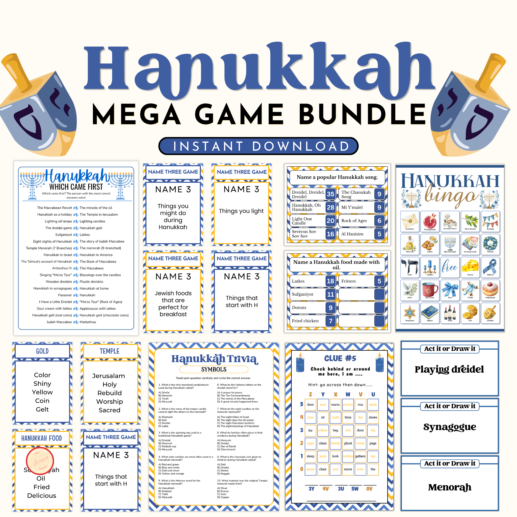 Hanukkah Mega Game Bundle