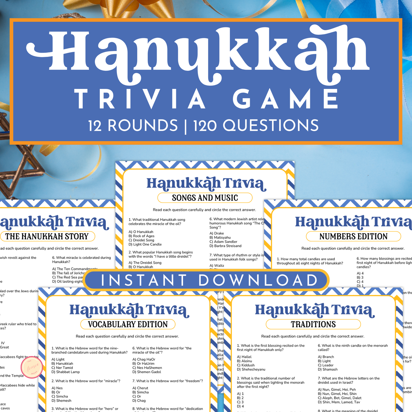 Hanukkah Trivia Game
