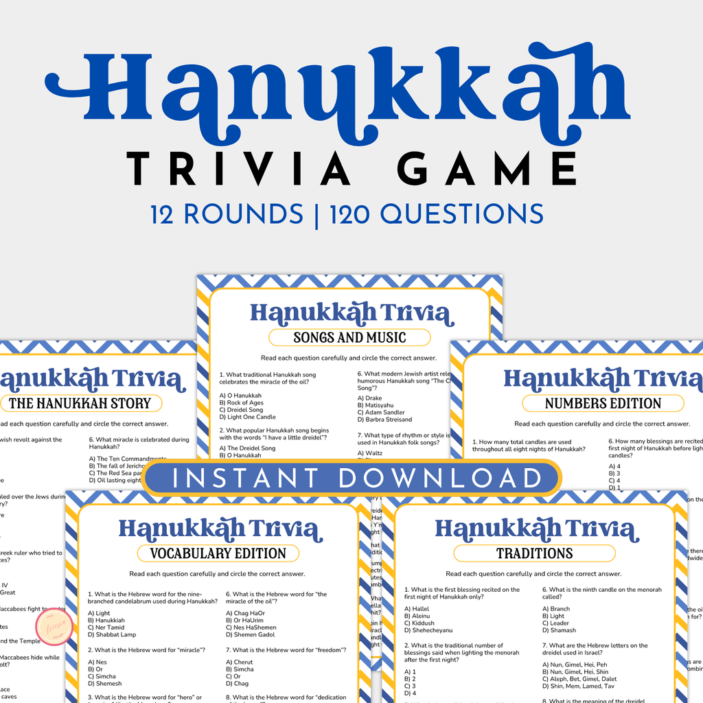Hanukkah Trivia Game