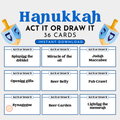 Hanukkah Act It or Draw It