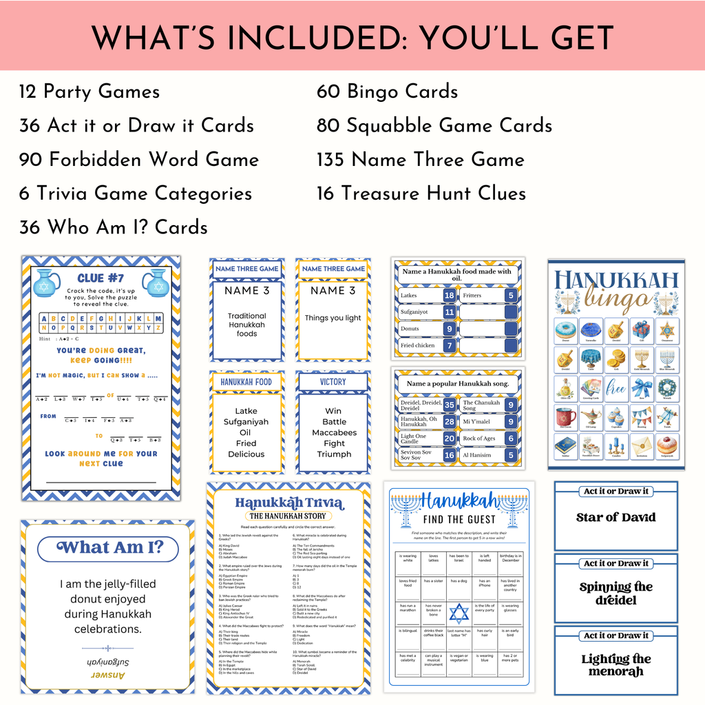 Hanukkah Mega Game Bundle