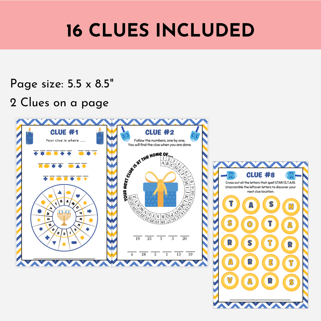 Hanukkah Treasure Hunt