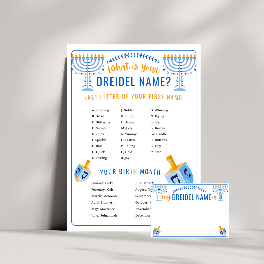 12 Hanukkah Party Games