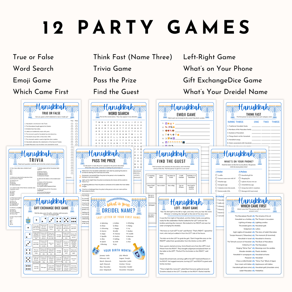 Hanukkah Mega Game Bundle