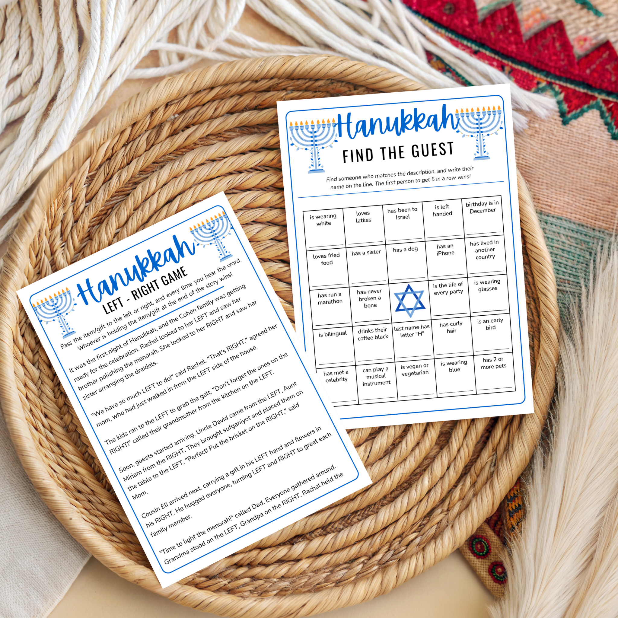 12 Hanukkah Party Games