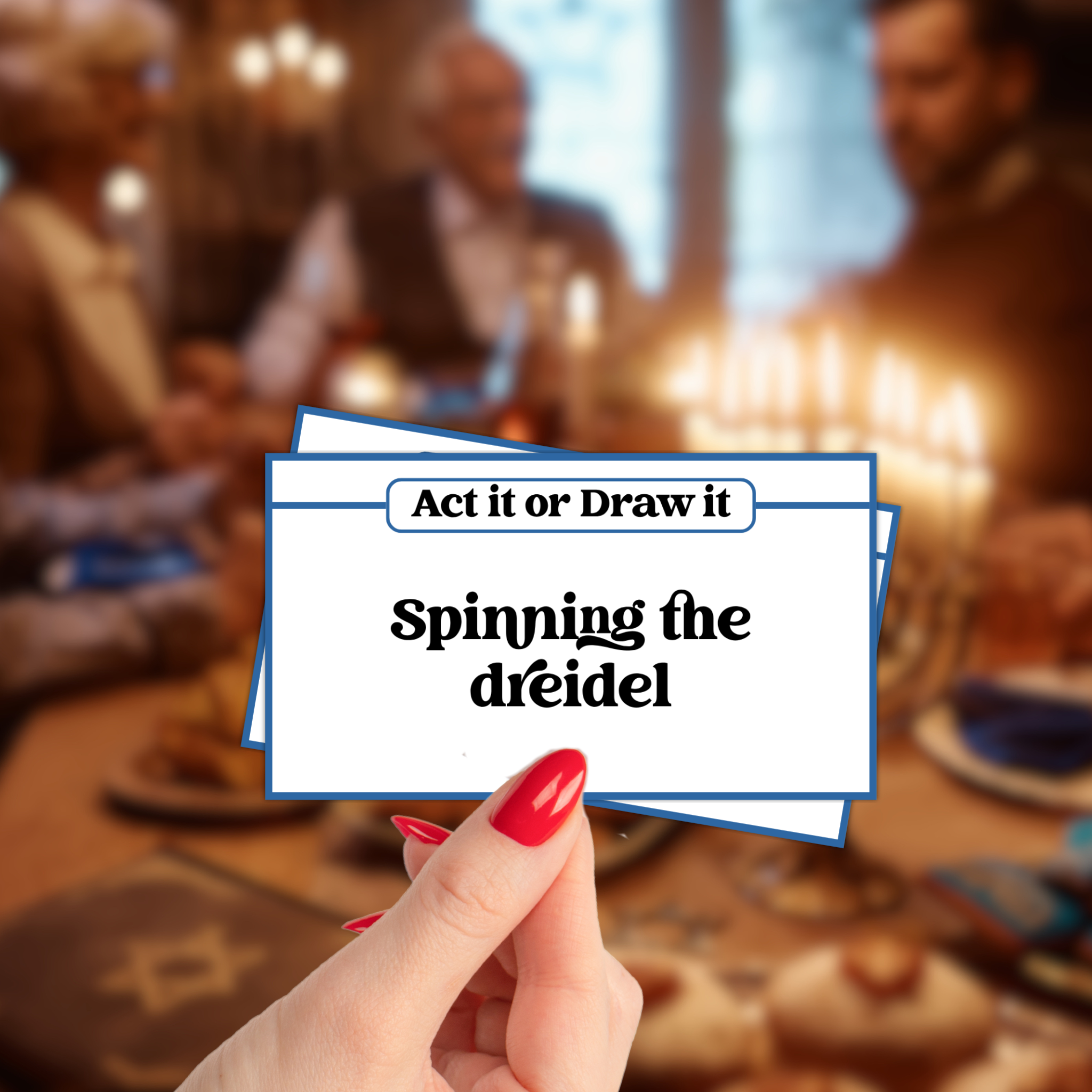 Hanukkah Act It or Draw It