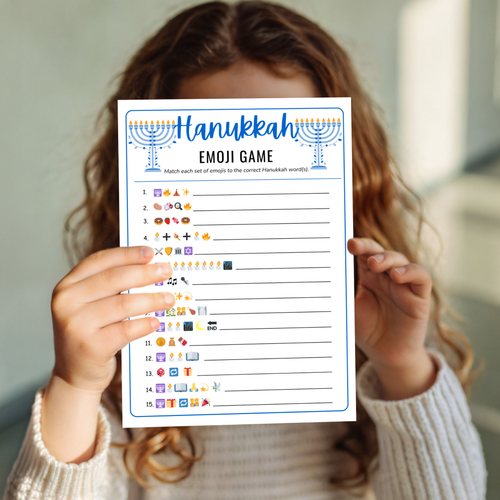12 Hanukkah Party Games