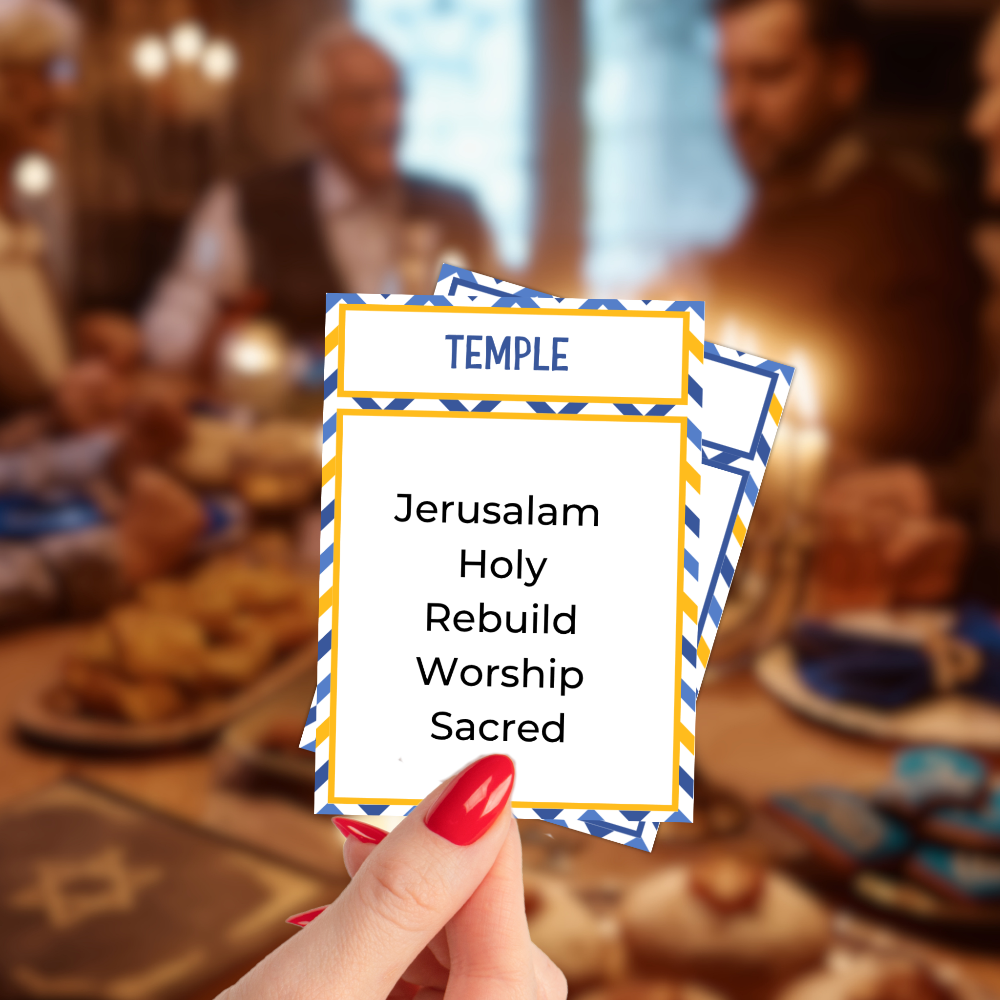 Hanukkah Forbidden Word Game