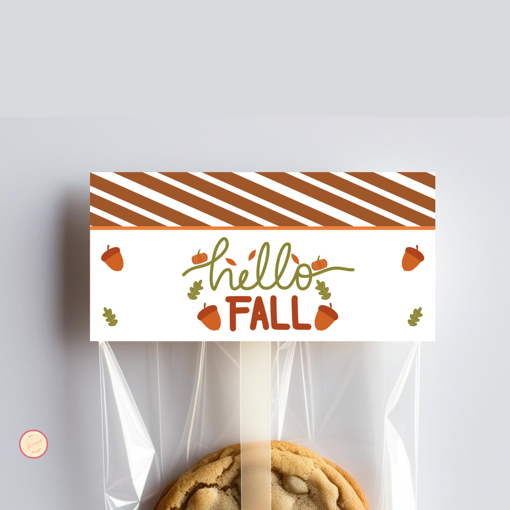 Hello Fall Bag Topper