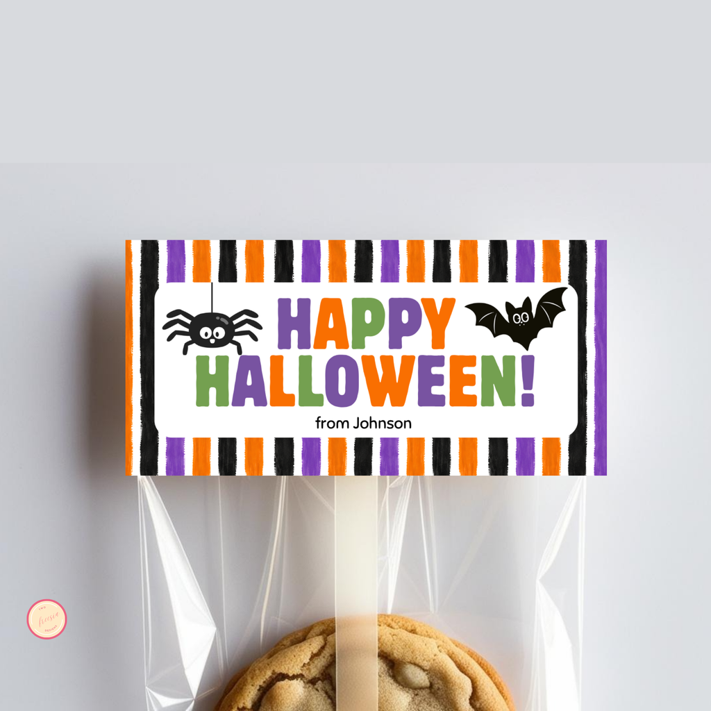 Happy Halloween Bag Topper