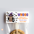 Halloween Owl Treat Bag Topper