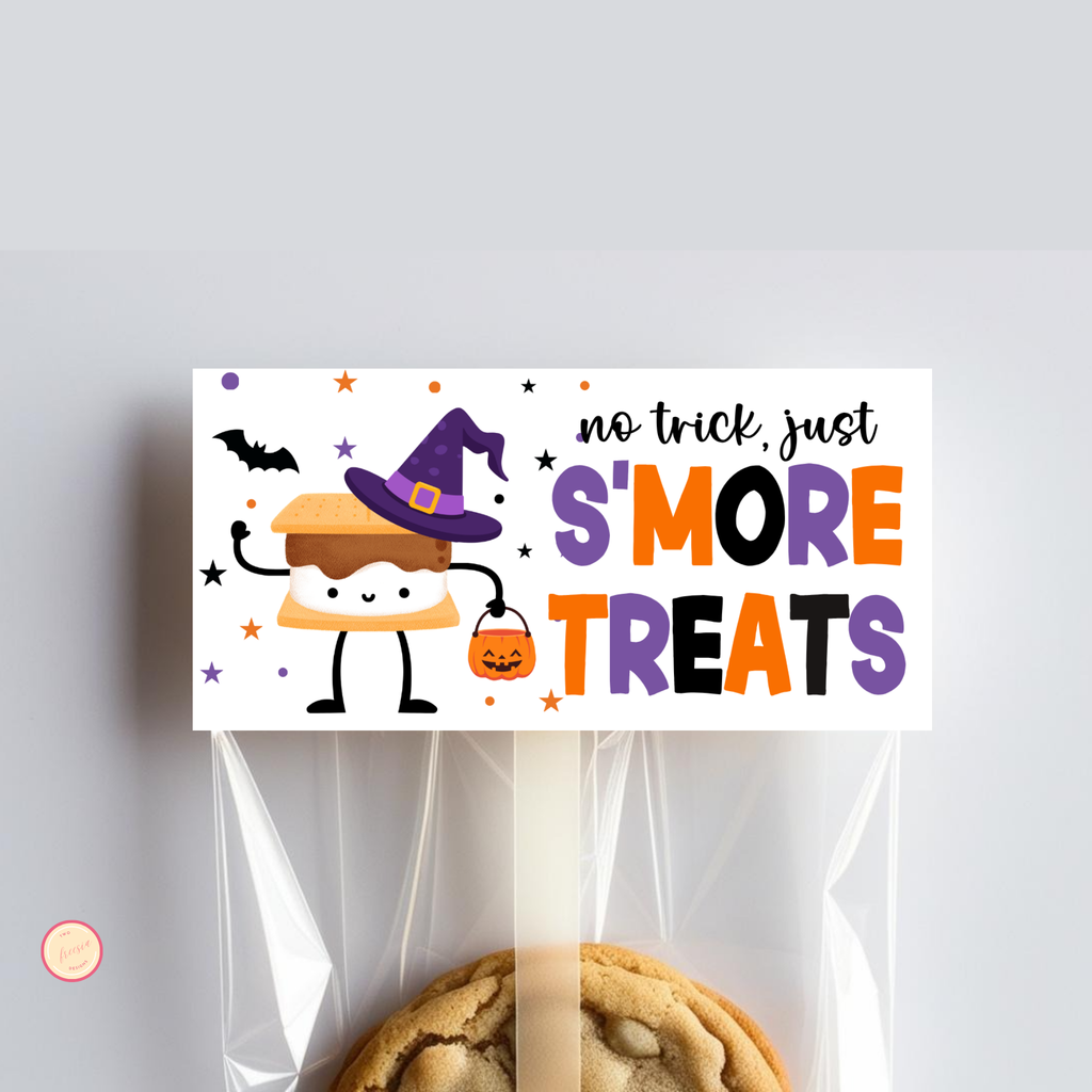Halloween S'mores Bag Topper