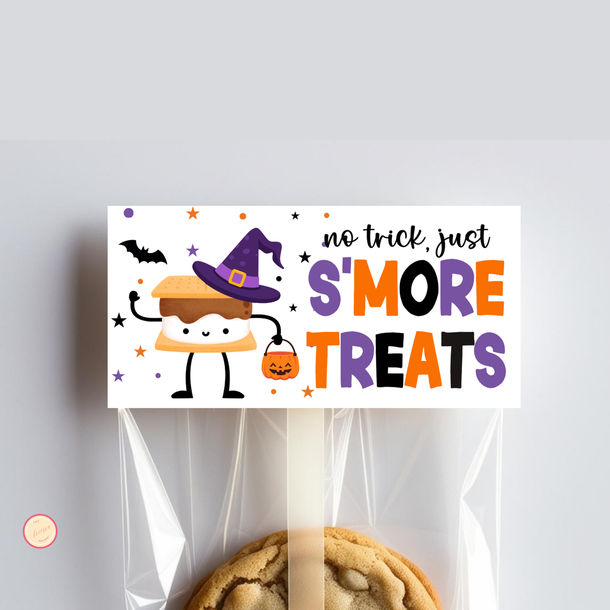 Halloween S'mores Bag Topper