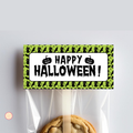 Halloween Treat Bag Toppers - Green