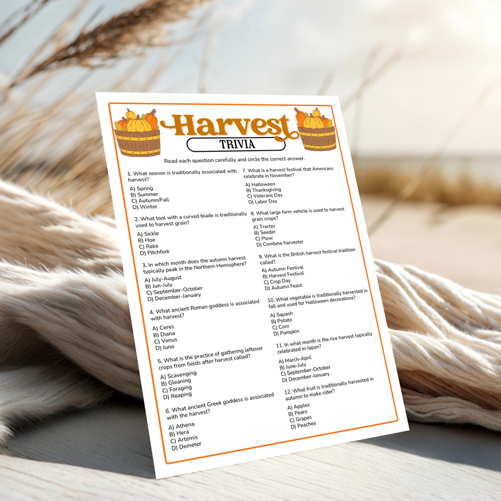 Harvest Trivia