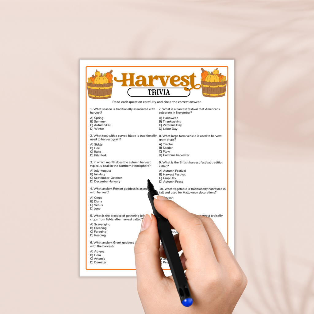 Harvest Trivia