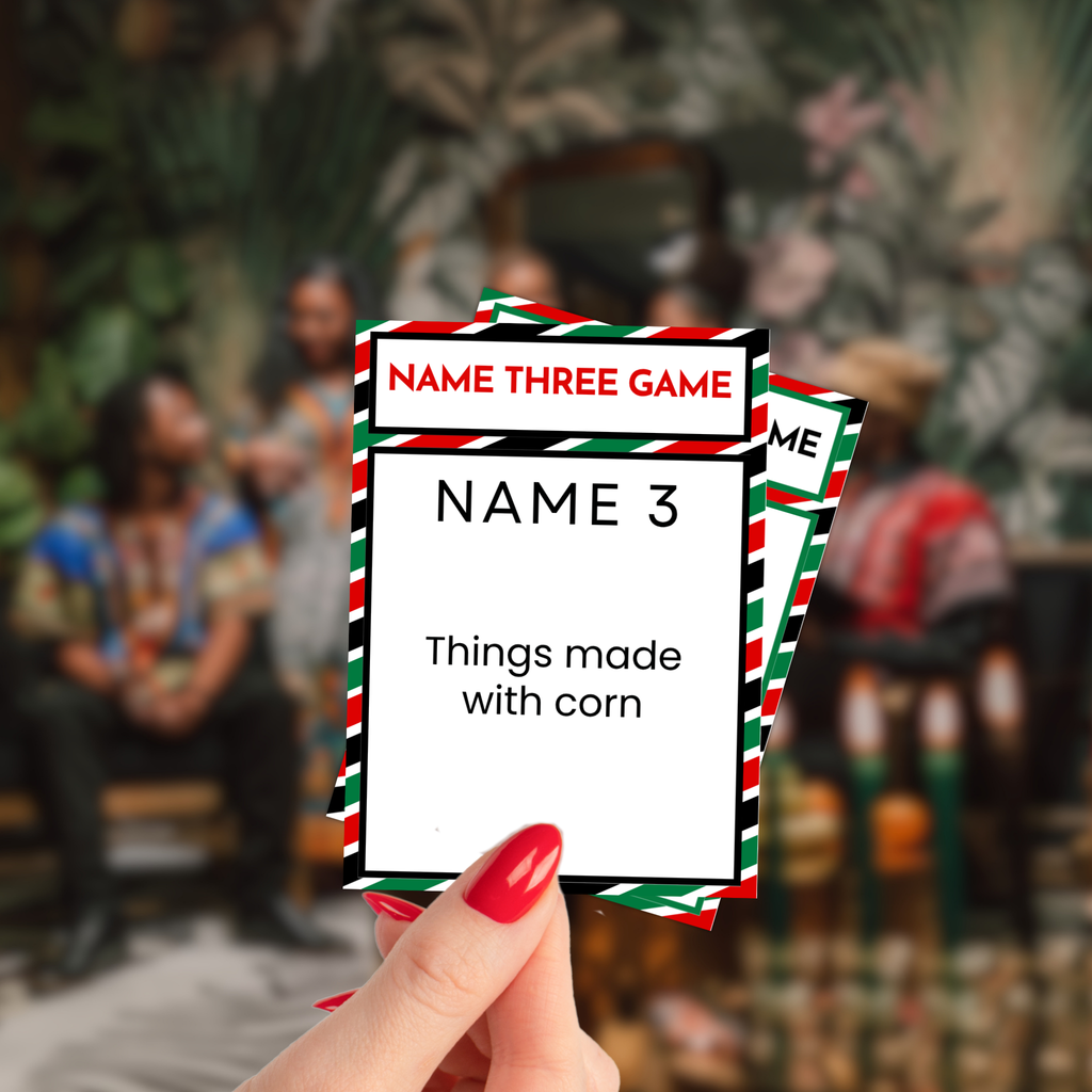 Kwanzaa Name 3 Game