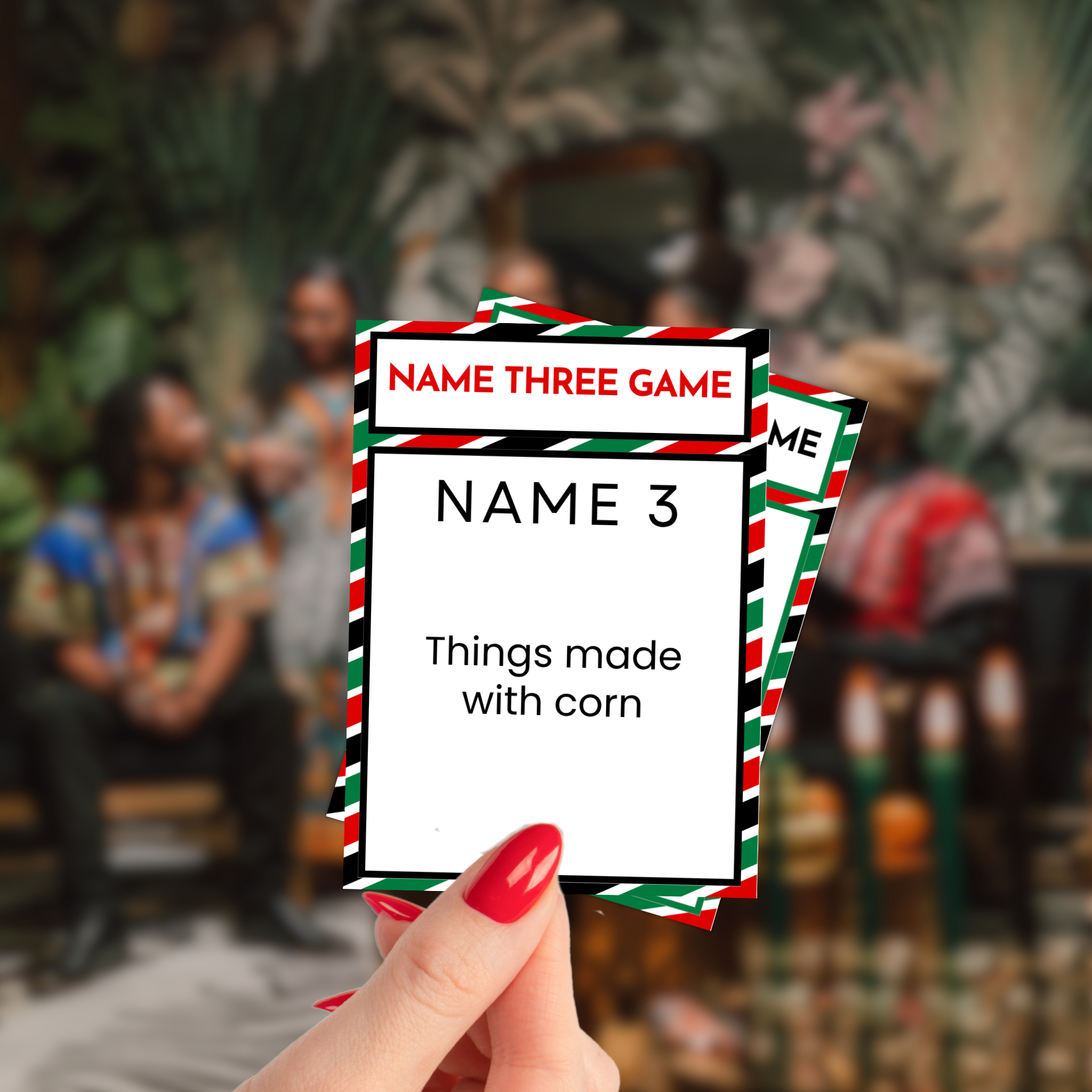 Kwanzaa Name 3 Game