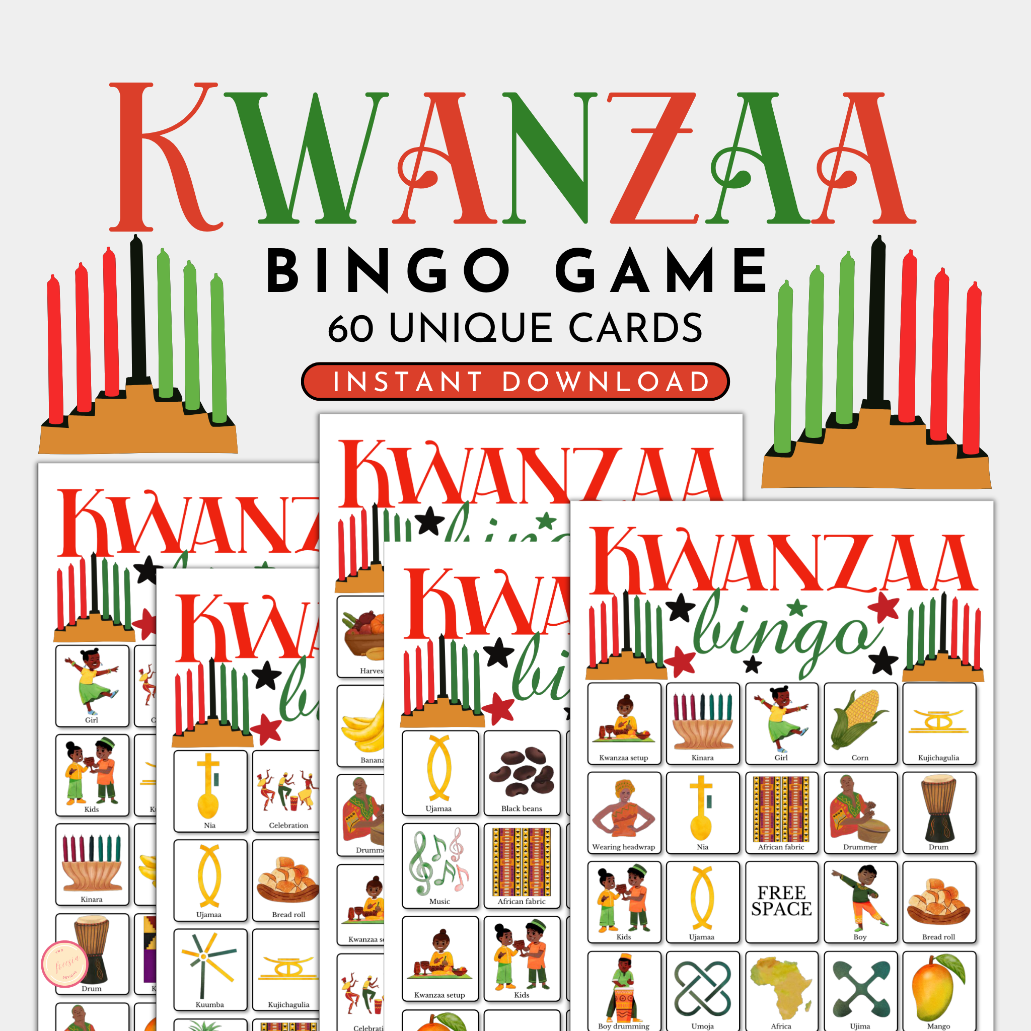 Kwanzaa Bingo Game