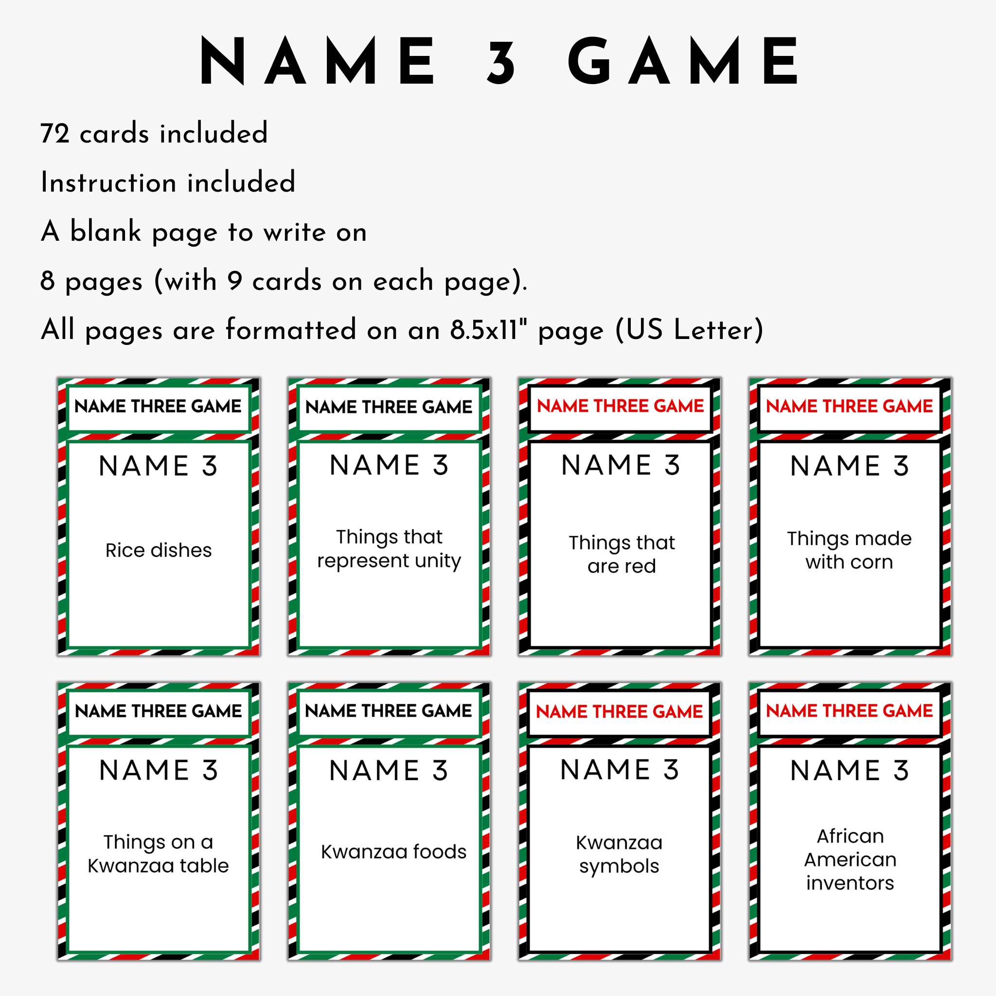 Kwanzaa Mega Game Bundle