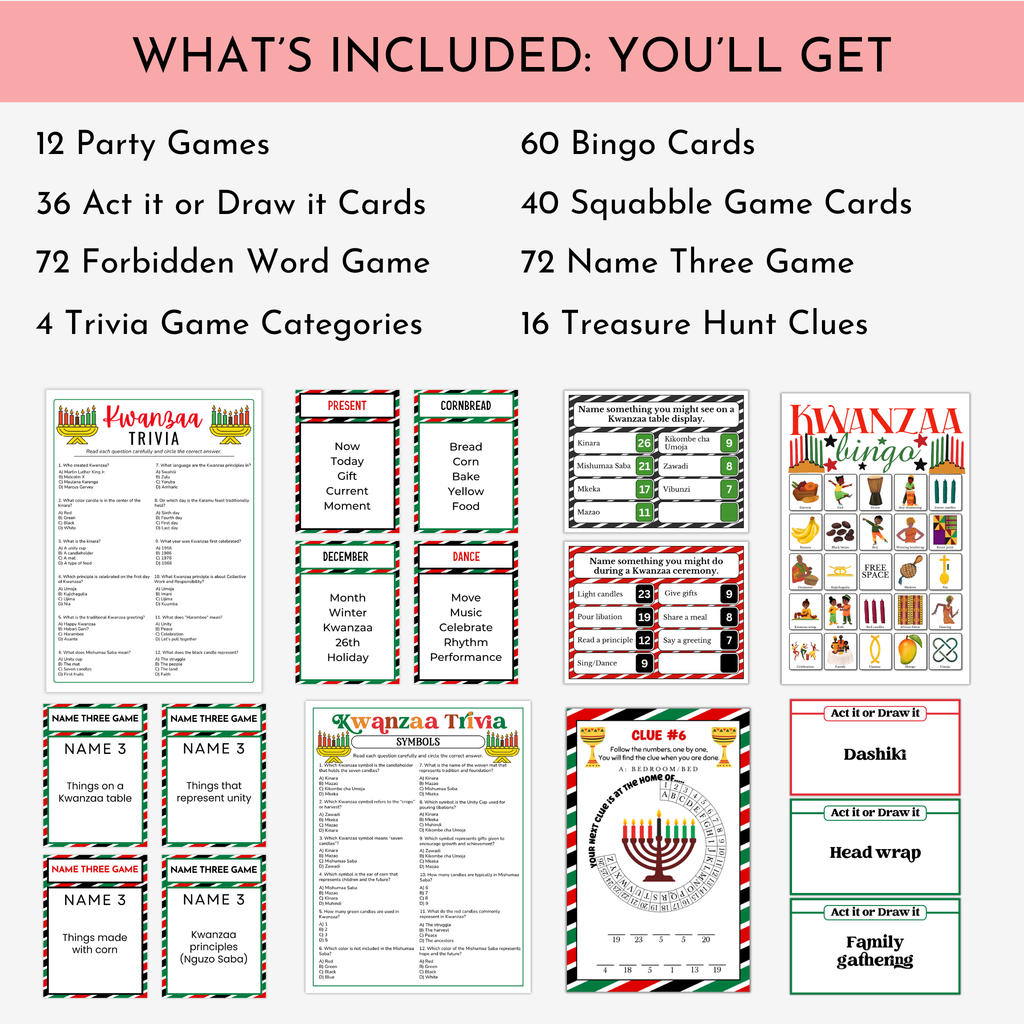 Kwanzaa Mega Game Bundle