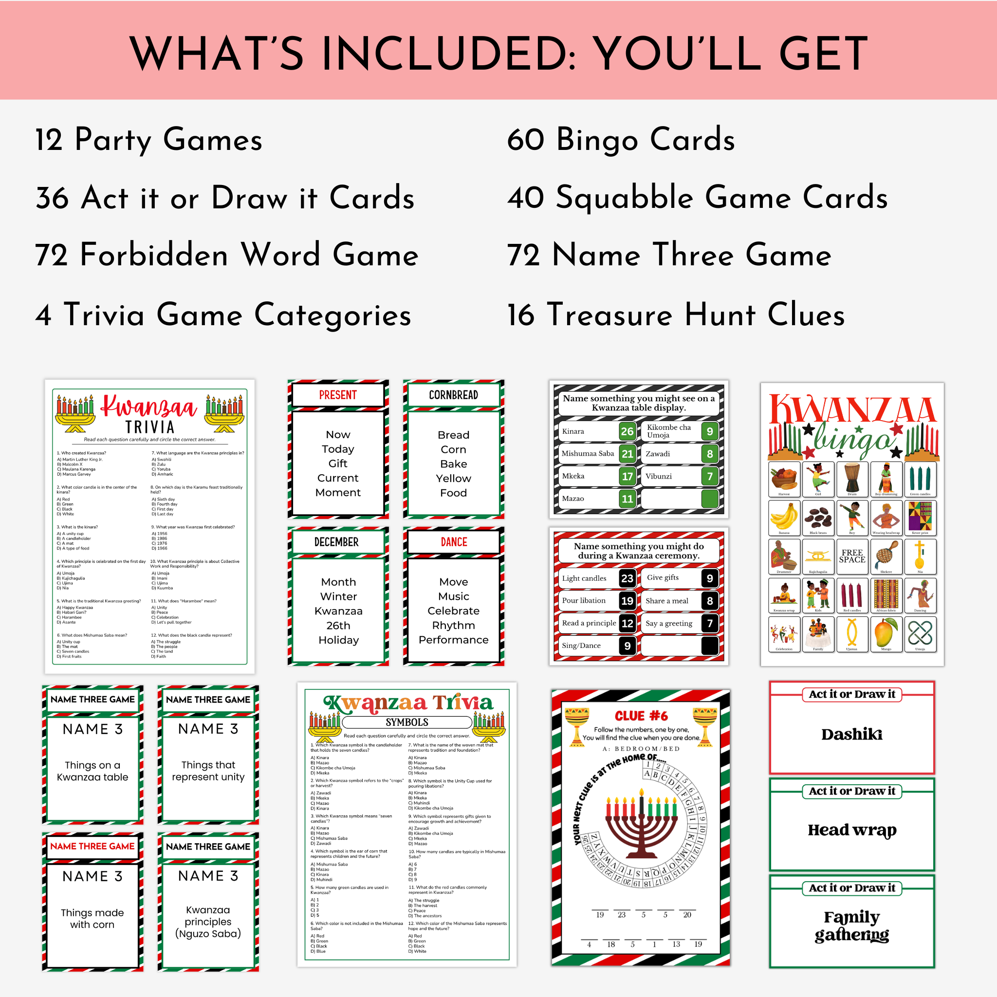 Kwanzaa Mega Game Bundle