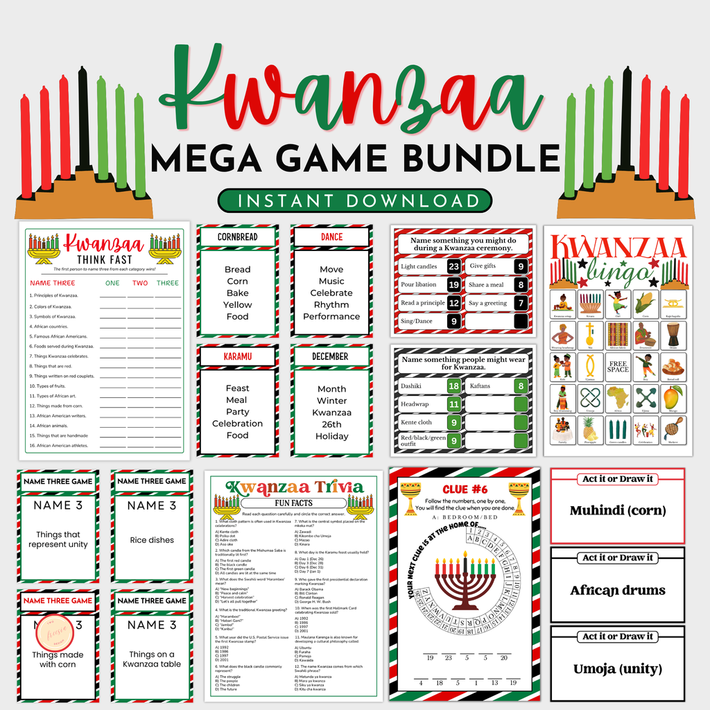 Kwanzaa Mega Game Bundle