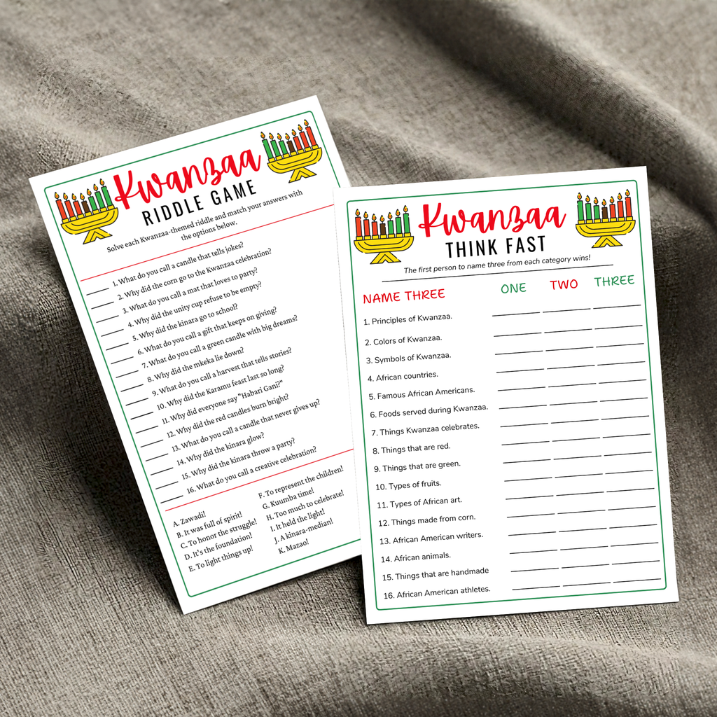 12 Kwanzaa Party Games